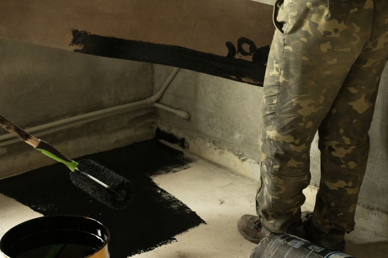 Applying Waterproof Coating