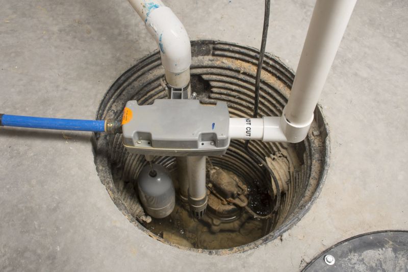 Sump Pump System in Basement